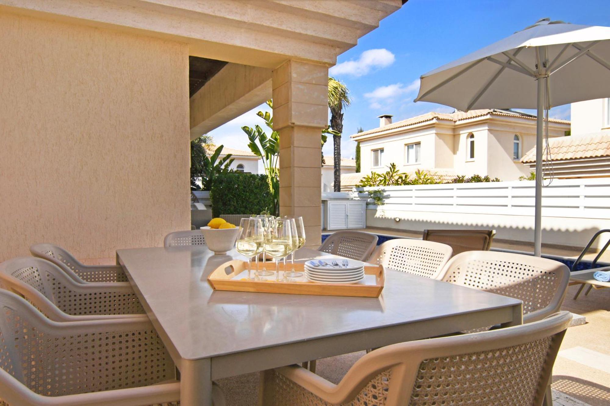 פאראלימני Villa Alyson מראה חיצוני תמונה
