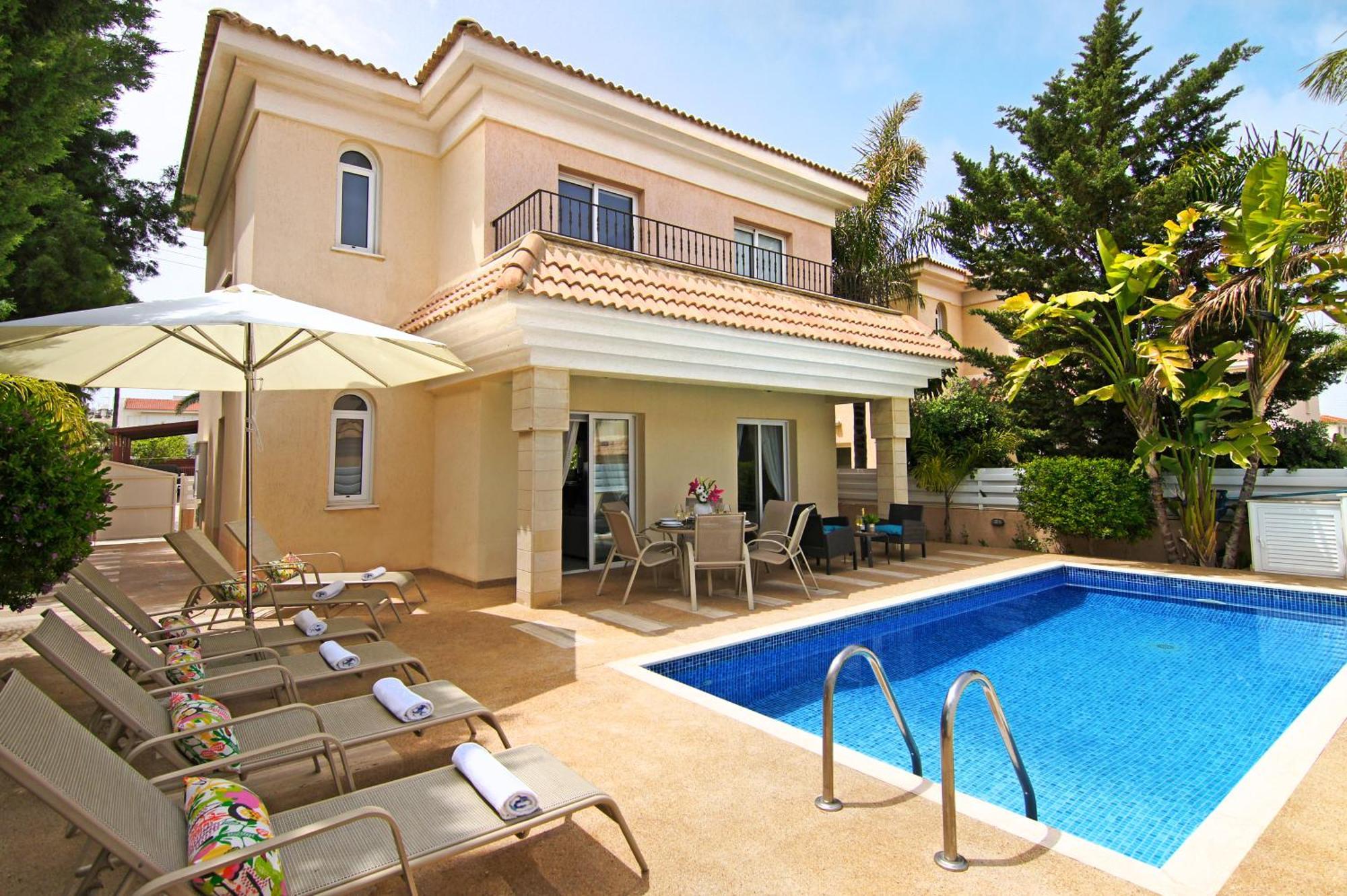 פאראלימני Villa Alyson מראה חיצוני תמונה